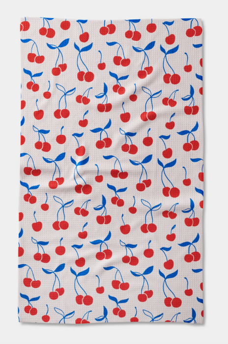 Geometry Tea Towel | Very Cherry