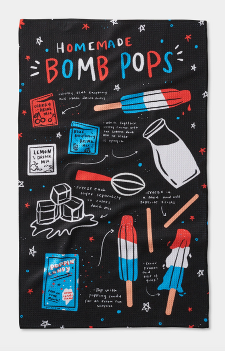 Geometry Tea Towel | Popsicles