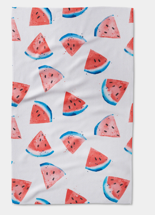 Geometry Tea Towel | Sweet Slice of July