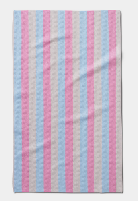 Geometry Tea Towel |  Candy Pastels