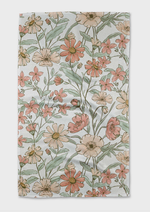 Geometry Tea Towel | Wildflower Whisper