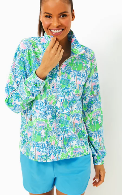 UPF 50+ Tulia Performance Jacket | Orb Green Serving It Up