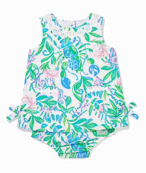 Baby Lilly Shift | Resort White Just A Pinch