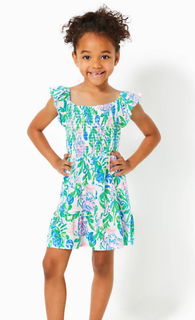 Mini Jilly Dress | Resort White Just a Pinch