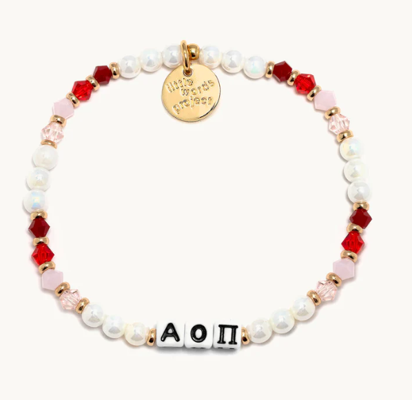 Alpha Omicron Pi Bracelet M/L