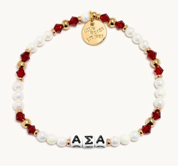 Alpha Sigma Alpha Bracelet M/L