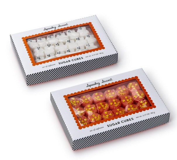 Jack O Lantern Sweet and Spooky Sugar Cube Set