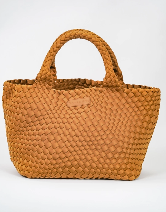 Woven Tote | Camel