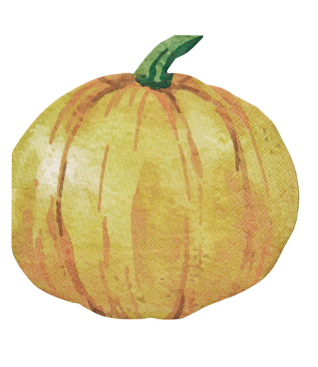Pumpkin Die Cut Lunch Napkins