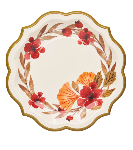 Autumn Foliage Salad Plate