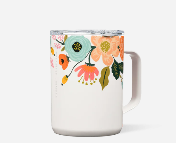 Rifle 16oz Mug | Cream Lively Floral