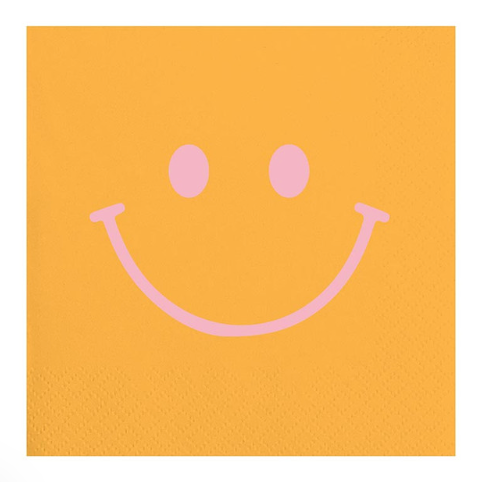 Smile Cocktail Napkins