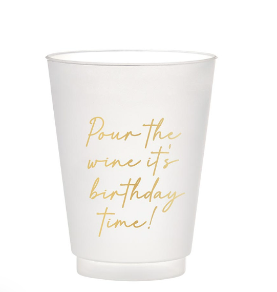 Birthday Time Cup Set