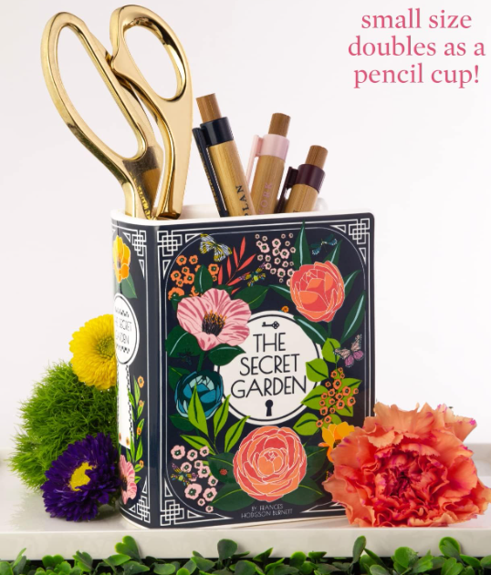 Small Secret Garden Book Vase