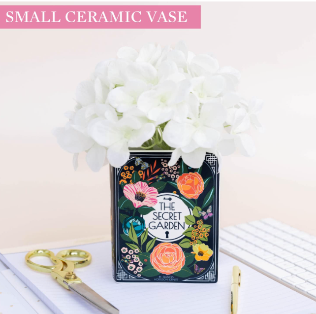 Small Secret Garden Book Vase