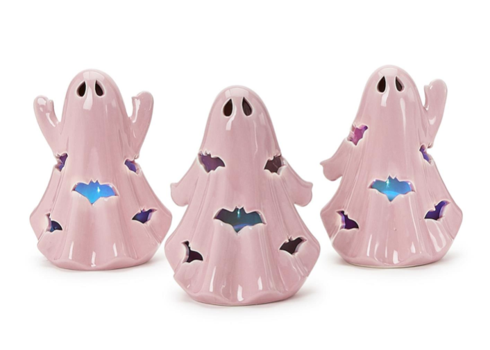 Pink Ghost Luminary | Standing