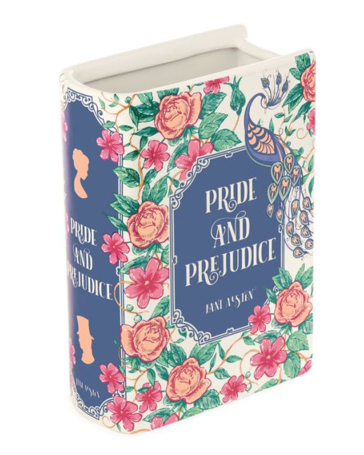 Large Pride and Prejudice Book Vase
