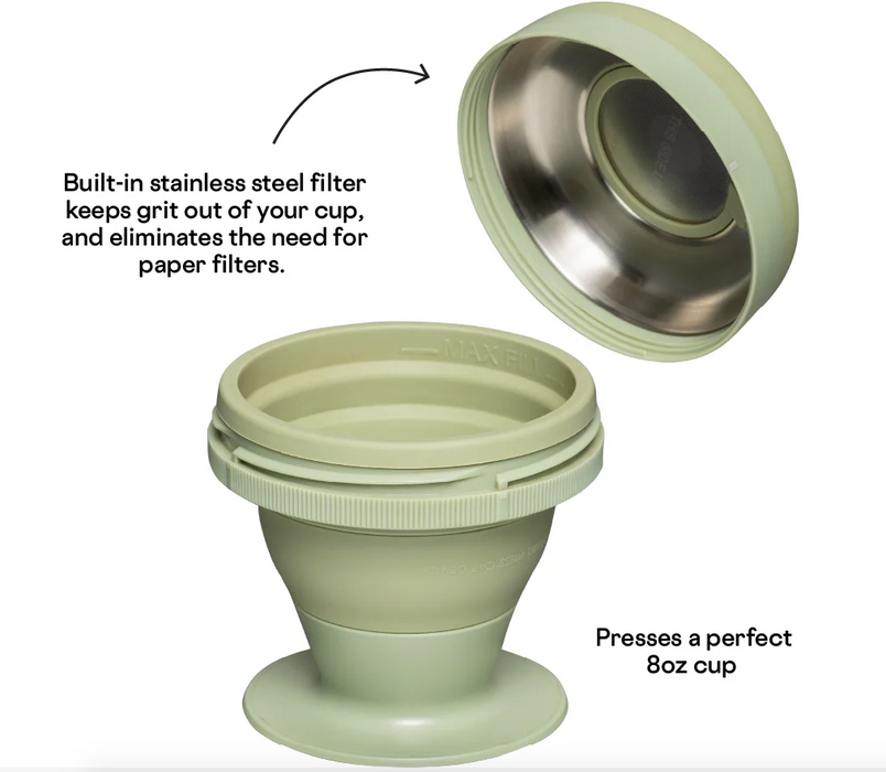 Coffee Palmpress | Sage Green