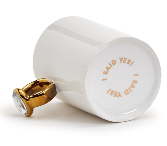 Gold Put a Ring On It Mug