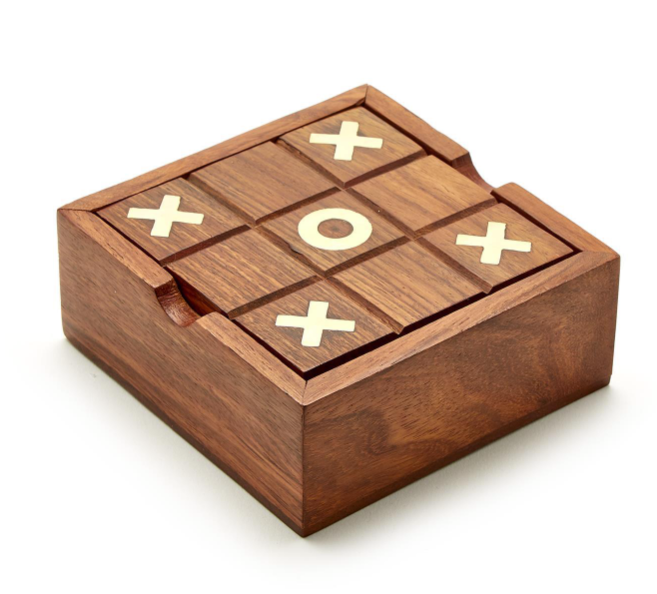 2-in-1 Wooden Game Set