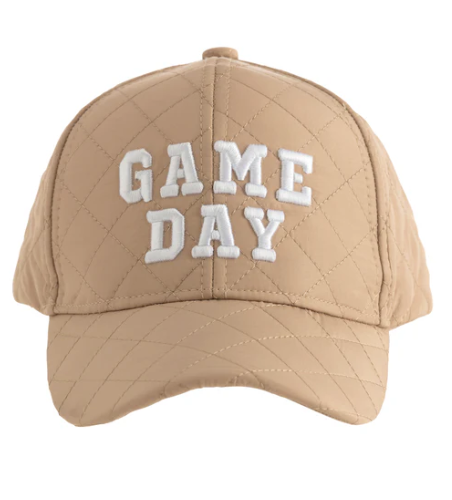 Tan Game Day Ball Cap