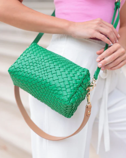 Blythe Boxy Crossbody | Green