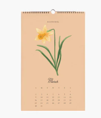 2025 Say It With Flowers Wall Calendar