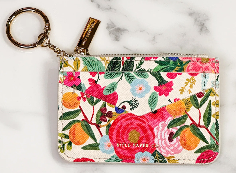 Garden Party Key Ring Card Case