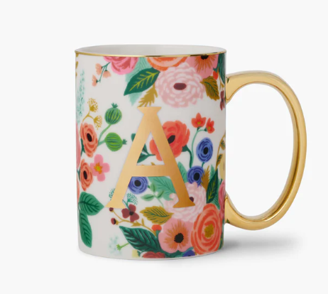 Garden Party Monogram Mug | A