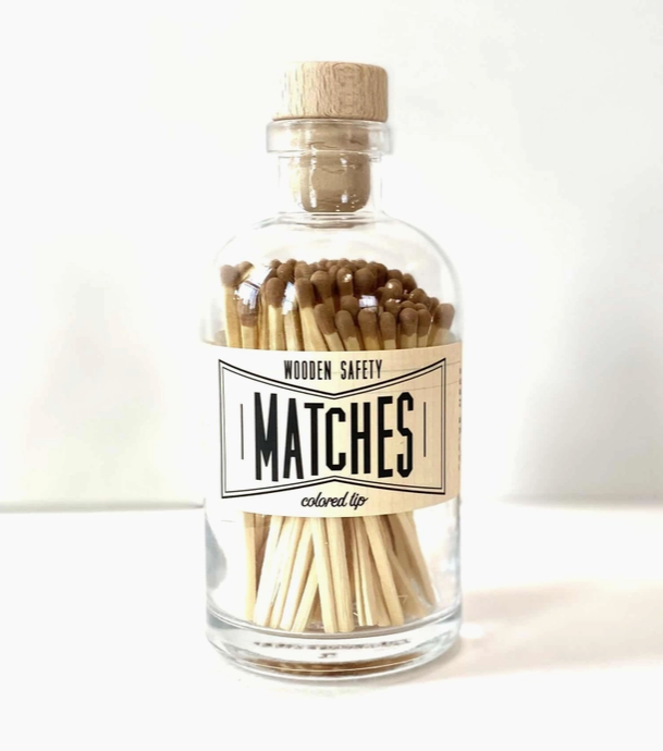 Matches in Apothecary Jar | Camel