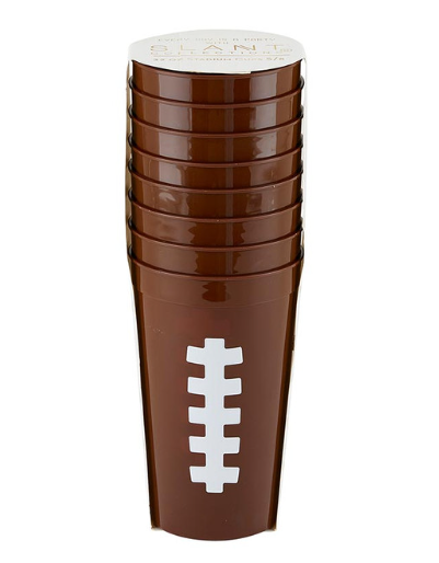 32oz Football Cup Set