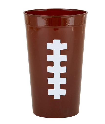 32oz Football Cup Set