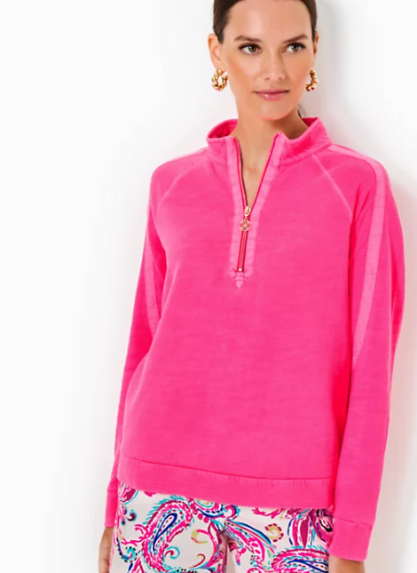 Ashlee Pullover | Passion Fruit Pink