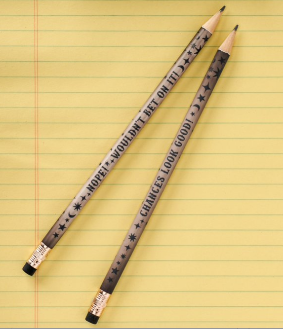 Mystical Fortune Teller Pencil Set