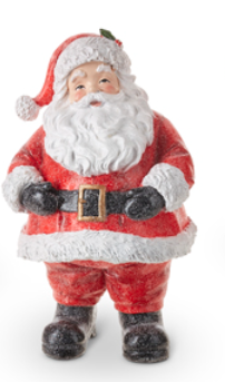 9" Vintage Jolly Santa