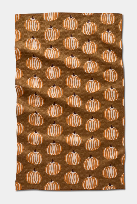 Geometry Tea Towel | Dancing Pumpkins