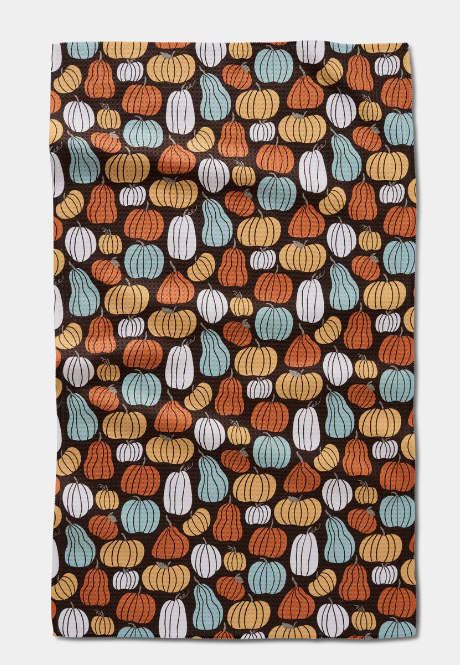 Geometry Tea Towel | Pumpkin Patch Parade