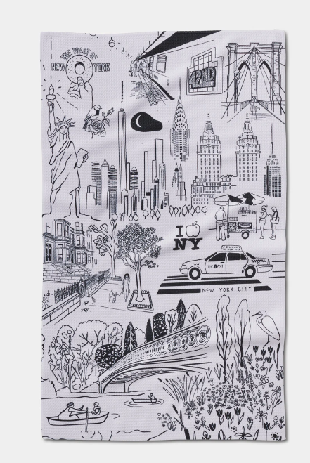 Geometry Tea Towel | New York