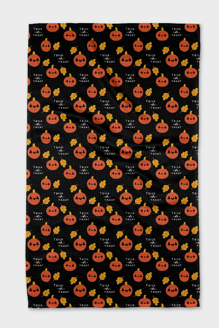 Geometry Tea Towel | Pumpkins