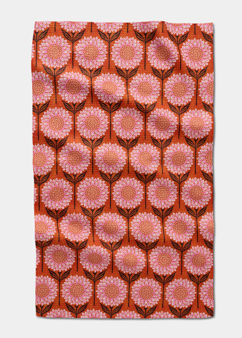 Geometry Tea Towel | Amber