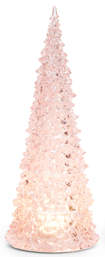 12.75" Lighted Pink Tree | Medium