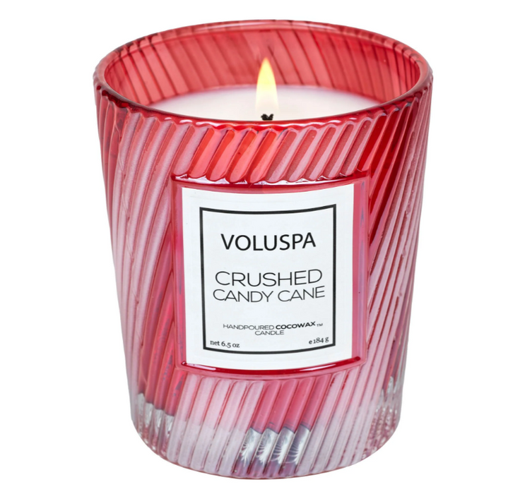 Crushed Candy Cane Voluspa Candle | Classic