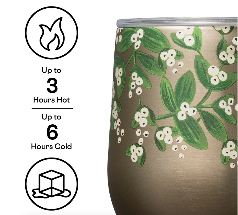 Rifle 12oz Stemless | Mistletoe