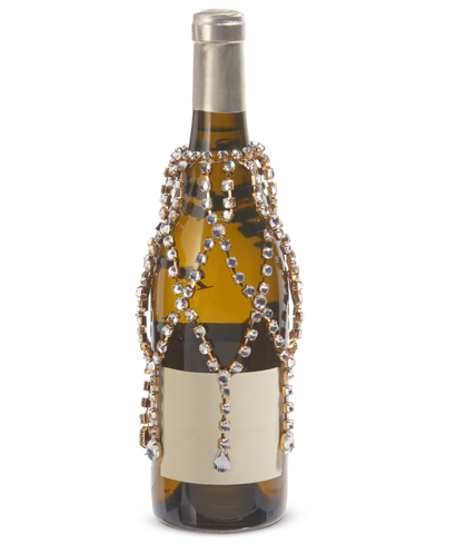 Jeweled Wine Bottle Veil