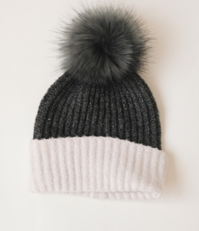 Snow Bunny Beanie | Fawn/Storm