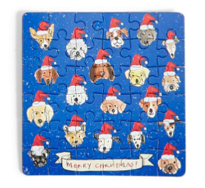 Mini Holiday Puzzle | Puppy Christmas