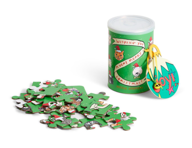 Mini Holiday Puzzle | Meow Christmas