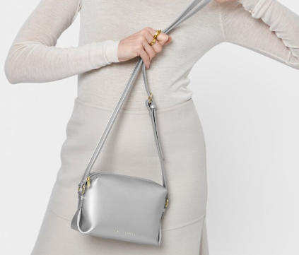 Lily Crossbody Bag | Silver