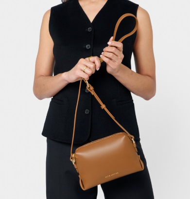 Lily Crossbody Bag | Cognac