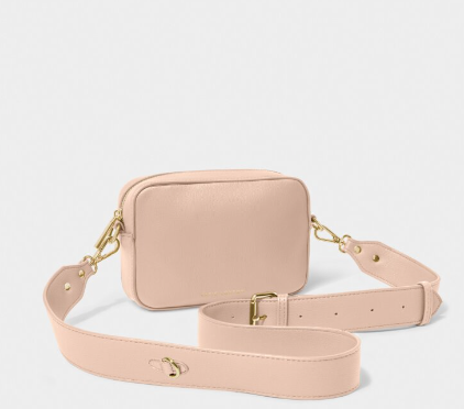 Zana Mini Crossbody Bag | Nude Pink